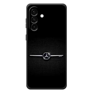 Силиконовый бампер с картинкой машины на Samsung Galaxy A37 (Mercedes)