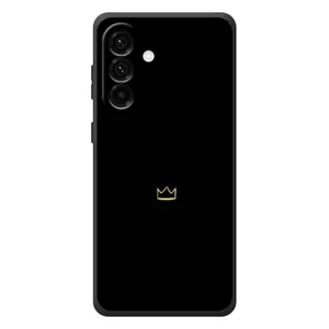 Чохол (Корона на чорному фоні) для Галакси А37 (Міні корона)