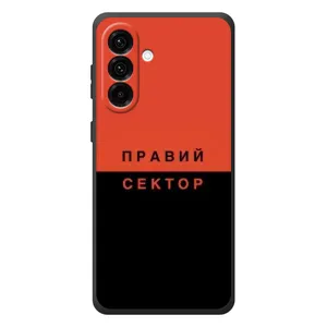 Чехлы УПА (Красно-Чёрный) на Samsung Galaxy A37 (Правый Серктор)