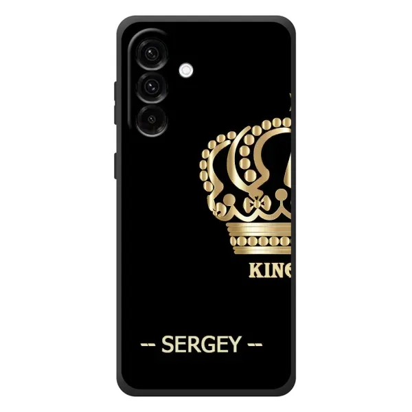 Чехол с рисунком «SERGEY» для Samsung Galaxy A37 Чехол с рисунком «SERGEY» для Samsung Galaxy A37