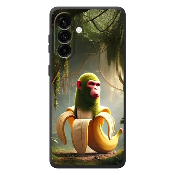 Чехол с рисунком «Шимпанзини бананини» для Samsung Galaxy A37 Чехол с рисунком «Шимпанзини бананини» для Samsung Galaxy A37
