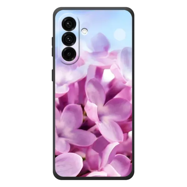 Чехол с рисунком «Сиреневые цветы» для Samsung Galaxy A37