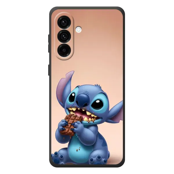 Чохол з малюнком «Стіч з шоколадом» для Samsung Galaxy A37 Чохол з малюнком «Стіч з шоколадом» для Samsung Galaxy A37
