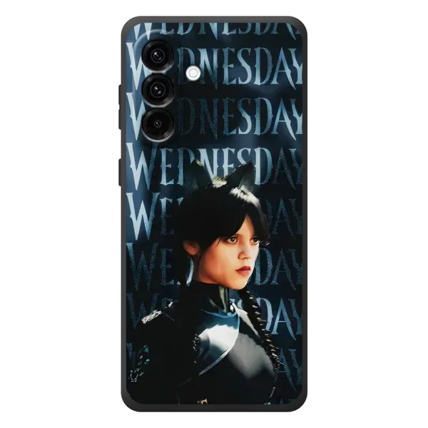 Чехол с рисунком «Уэнздей с ушками» для Samsung Galaxy A37 Чехол с рисунком «Уэнздей с ушками» для Samsung Galaxy A37