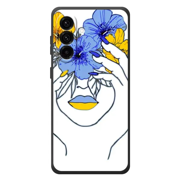 Чехол с рисунком «Украинка на всю голову» для Samsung Galaxy A37 Чехол с рисунком «Украинка на всю голову» для Samsung Galaxy A37