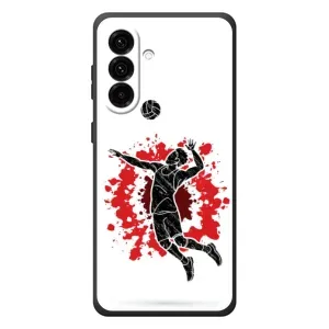 Чохли з прінтом Спортивна тематика для Samsung Galaxy A37 (Волейболіст)