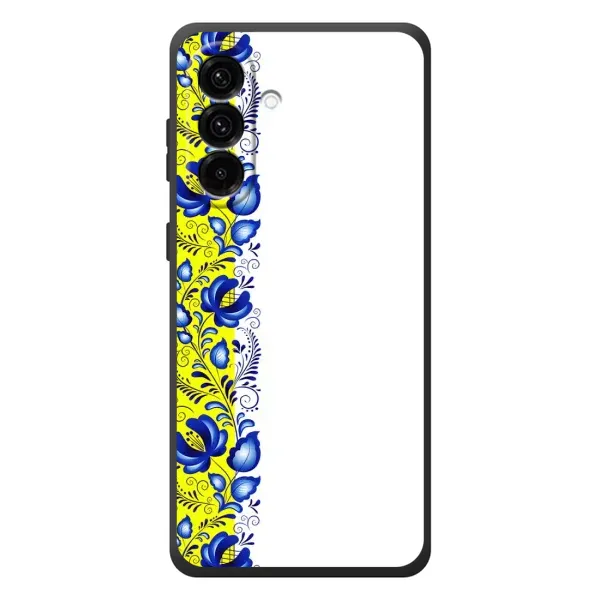 Чехол с рисунком «Желто-синяя вышиванка» для Samsung Galaxy A37 Чехол с рисунком «Желто-синяя вышиванка» для Samsung Galaxy A37