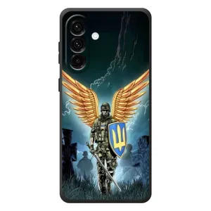 Патриотический Чехол для Samsung Galaxy A37 (ЗСУ з крильями)