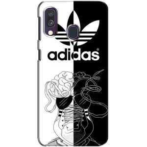 Чохол с стилі "Адідас" для Самсунг А40 (2019) (Adidas шнурки)