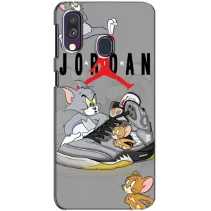 Силіконовый Чохол Nike Air Jordan на Самсунг А40 (2019) (Air Jordan)
