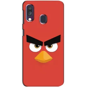 Чехол с рисунком «Angry Birds» для Samsung Galaxy A40 2019 (A405F)