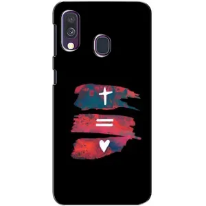 Чехлы для Samsung Galaxy A40 2019 (A405F) (Для Христиан) (Атрибутика)