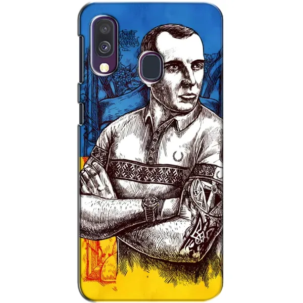 Чехол с рисунком «Бандера Патриот» для Samsung Galaxy A40 2019 (A405F) Чехол с рисунком «Бандера Патриот» для Samsung Galaxy A40 2019 (A405F)