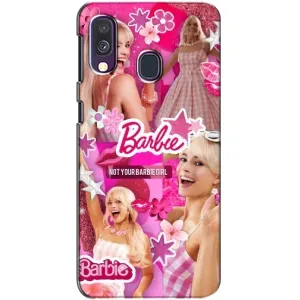 Силиконовый Чехол Барби Фильм на Samsung Galaxy A40 2019 (A405F) (Барби)