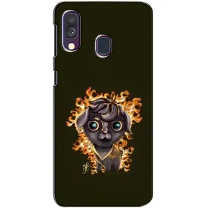 Чохли на військову тематику для Samsung Galaxy A40 2019 (A405F) (Бавовна мем)