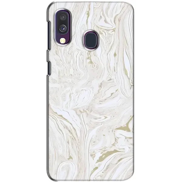 Чехол с рисунком «белый мрамор» для Samsung Galaxy A40 2019 (A405F) Чехол с рисунком «белый мрамор» для Samsung Galaxy A40 2019 (A405F)