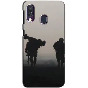 Чохли на військову тематику для Samsung Galaxy A40 2019 (A405F) (Бій солдат)