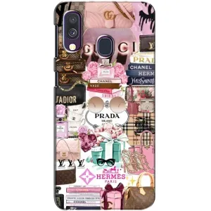 Чохол (Dior, Prada, YSL, Chanel) для Samsung Galaxy A40 2019 (A405F) (Брендb)