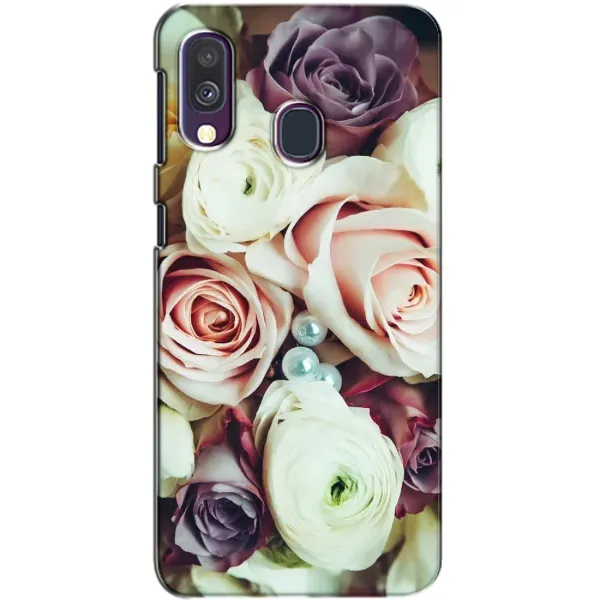 Чехол с рисунком «Букет РОЗ» для Samsung Galaxy A40 2019 (A405F) Чехол с рисунком «Букет РОЗ» для Samsung Galaxy A40 2019 (A405F)