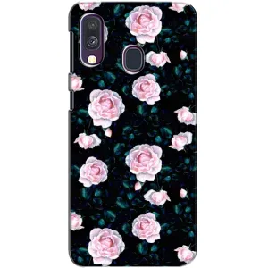 Чохли з принтом Троянд для Samsung Galaxy A40 2019 (A405F) (Чайні троянди)
