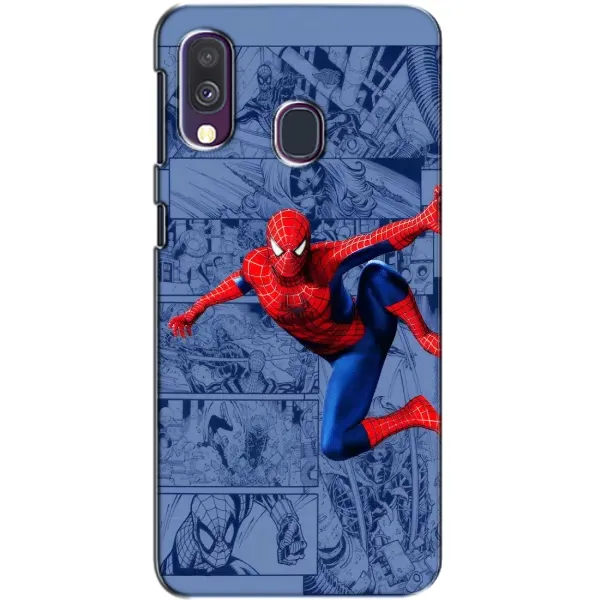 Чехол с рисунком «Человек Паук» для Samsung Galaxy A40 2019 (A405F)