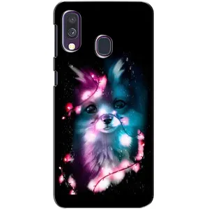 Чохол з Лисичкою для Samsung Galaxy A40 2019 (A405F) (Чорна лисиця)