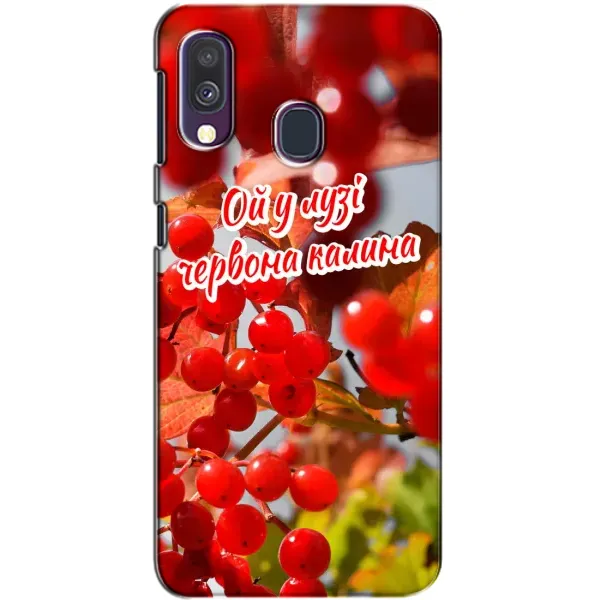 Чехол с рисунком «Червона Калина» для Samsung Galaxy A40 2019 (A405F) Чехол с рисунком «Червона Калина» для Samsung Galaxy A40 2019 (A405F)