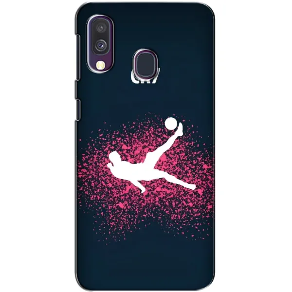 Чехол с рисунком «CR7 Удар» для Samsung Galaxy A40 2019 (A405F)