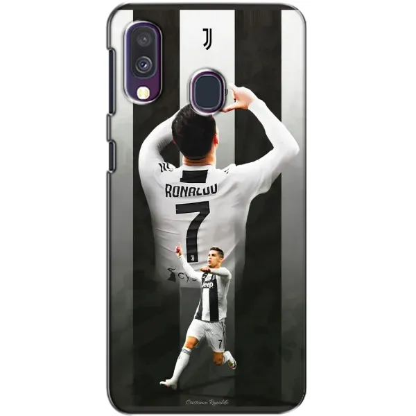 Чехол с рисунком «Cristiano R» для Samsung Galaxy A40 2019 (A405F)