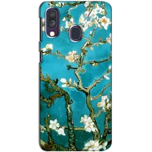 Чехол с принтом САКУРЫ на Samsung Galaxy A40 2019 (A405F) (Цветение Сакуры)