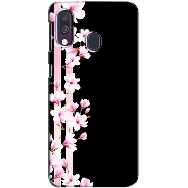 Чехол с рисунком «Цветочки» для Samsung Galaxy A40 2019 (A405F) Чехол с рисунком «Цветочки» для Samsung Galaxy A40 2019 (A405F)