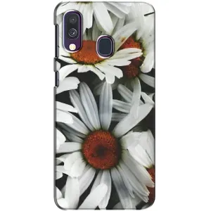 Чехол с ромашками на Samsung Galaxy A40 2019 (A405F) (Цветы Ромашки)