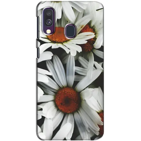 Чехол с рисунком «Цветы Ромашки» для Samsung Galaxy A40 2019 (A405F) Чехол с рисунком «Цветы Ромашки» для Samsung Galaxy A40 2019 (A405F)