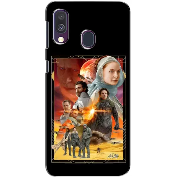 Чехол с рисунком «Д Ю Н А» для Samsung Galaxy A40 2019 (A405F)