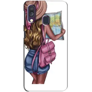 Чохол Стильні дівчата на Samsung Galaxy A40 2019 (A405F) (Дівчина Манрівник)