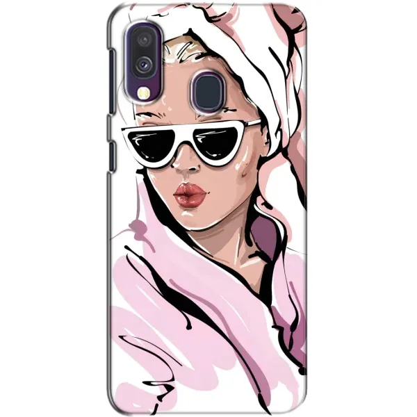 Чехол с рисунком «Девушка в халате» для Samsung Galaxy A40 2019 (A405F) Чехол с рисунком «Девушка в халате» для Samsung Galaxy A40 2019 (A405F)
