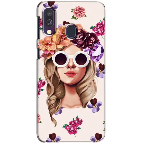 Чехол с рисунком «Девушка в очках» для Samsung Galaxy A40 2019 (A405F) Чехол с рисунком «Девушка в очках» для Samsung Galaxy A40 2019 (A405F)