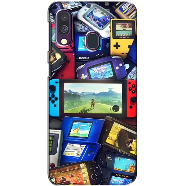 Чехол с рисунком «Джойстики» для Samsung Galaxy A40 2019 (A405F) Чехол с рисунком «Джойстики» для Samsung Galaxy A40 2019 (A405F)