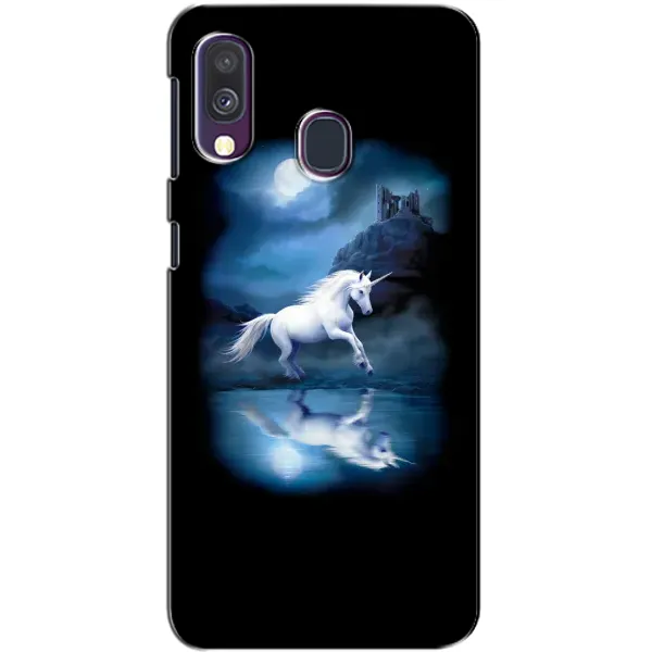Чехол с рисунком «Единорог» для Samsung Galaxy A40 2019 (A405F) Чехол с рисунком «Единорог» для Samsung Galaxy A40 2019 (A405F)