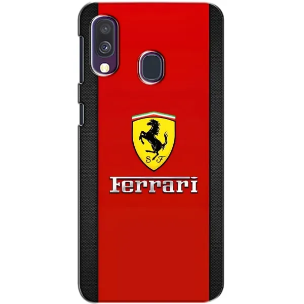 Чехол с рисунком «Ferrari Logo» для Samsung Galaxy A40 2019 (A405F) Чехол с рисунком «Ferrari Logo» для Samsung Galaxy A40 2019 (A405F)