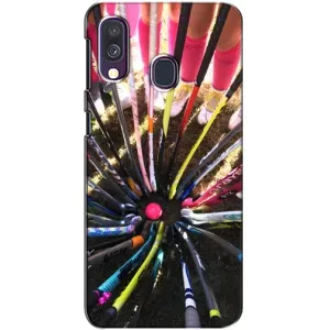Чехлы с принтом Спортивная тематика для Samsung Galaxy A40 2019 (A405F) (Флорбол)
