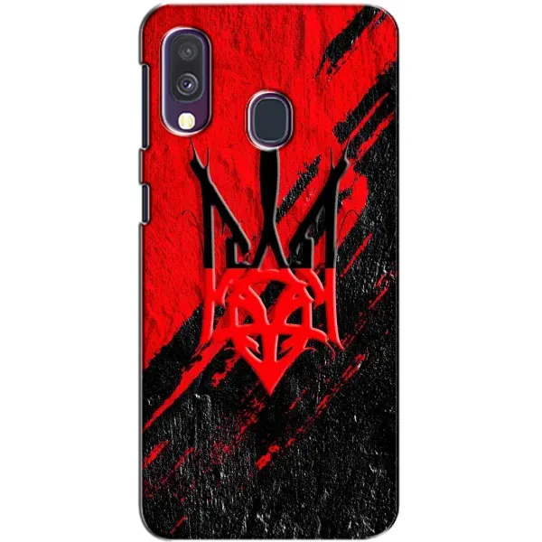 Чехол с рисунком «Герб Украины» для Samsung Galaxy A40 2019 (A405F)