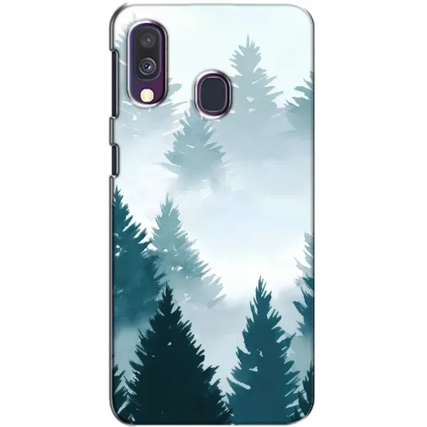Чехол с рисунком «Горный лес» для Samsung Galaxy A40 2019 (A405F)