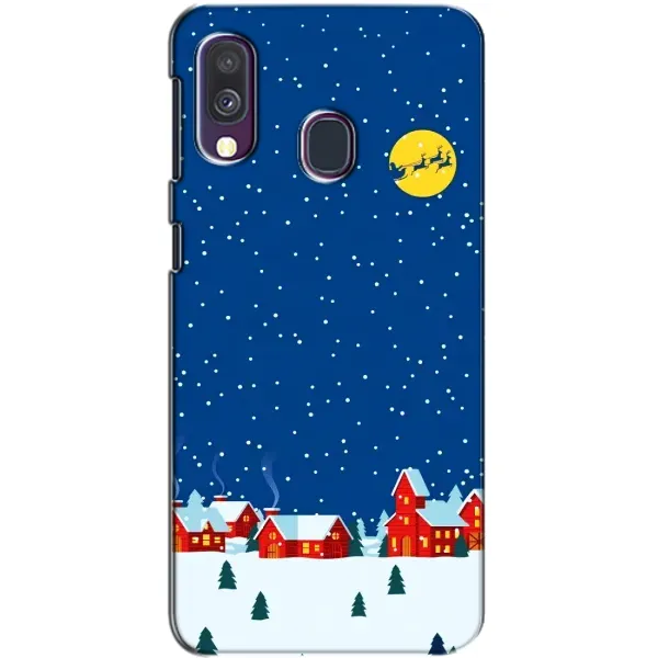 Чехол с рисунком «Город в снегу» для Samsung Galaxy A40 2019 (A405F) Чехол с рисунком «Город в снегу» для Samsung Galaxy A40 2019 (A405F)