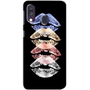 Чохол Стильні дівчата на Samsung Galaxy A40 2019 (A405F) (Губи)