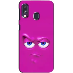 Чехол с рисунком «Хитрая мордочка» для Samsung Galaxy A40 2019 (A405F)