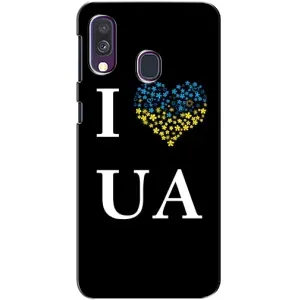 Силіконовий Чохол на Samsung Galaxy A40 2019 (A405F) (Я-Україна)