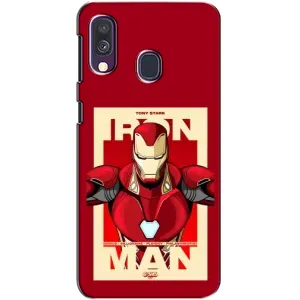 Чехол Супергерой Железный человек на Samsung Galaxy A40 2019 (A405F) (Iron man)