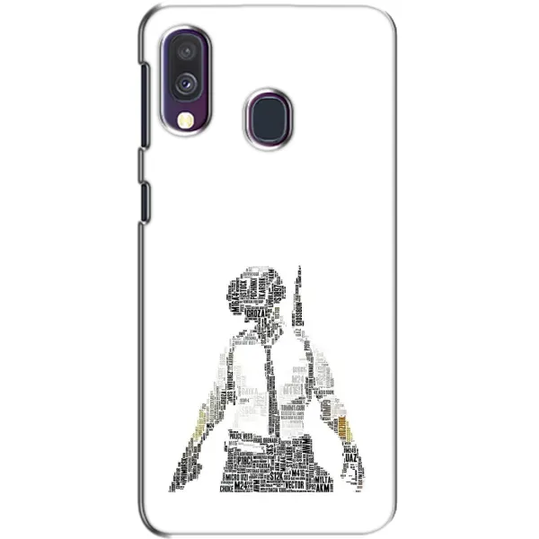 Чехол с рисунком «Из букв» для Samsung Galaxy A40 2019 (A405F) Чехол с рисунком «Из букв» для Samsung Galaxy A40 2019 (A405F)