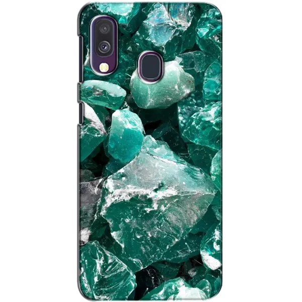 Чехол с рисунком «Изумруд» для Samsung Galaxy A40 2019 (A405F)